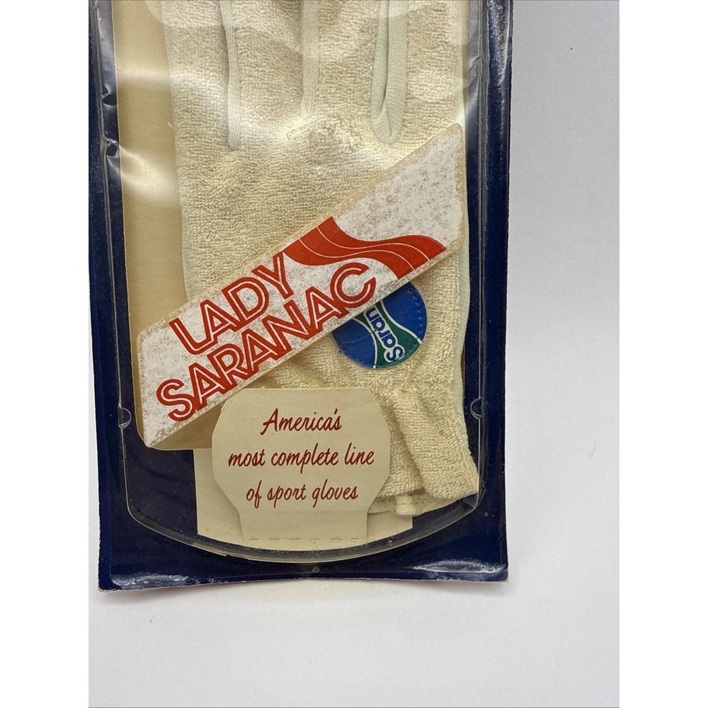 Vintage Lady Saranac Raquetball Glove #R73LS Ladies Right Hand One Size NOS - Picture 4 of 13